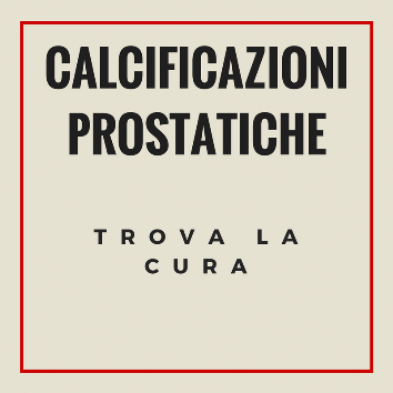 calcificazioni prostata dolore